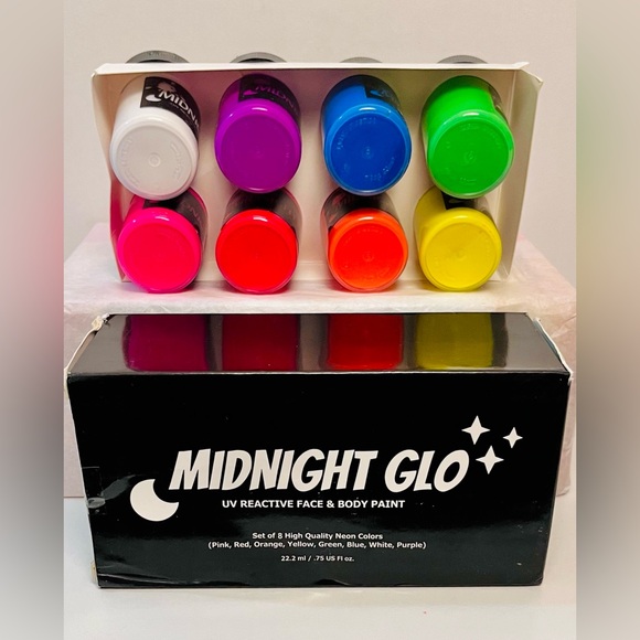 NEW - UV Neon Face & Body Paint - Picture 3 of 8